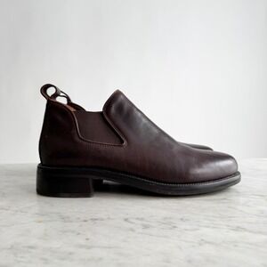 Cole Haan y2k vtg brown low heel Chelsea ankle boots size 9